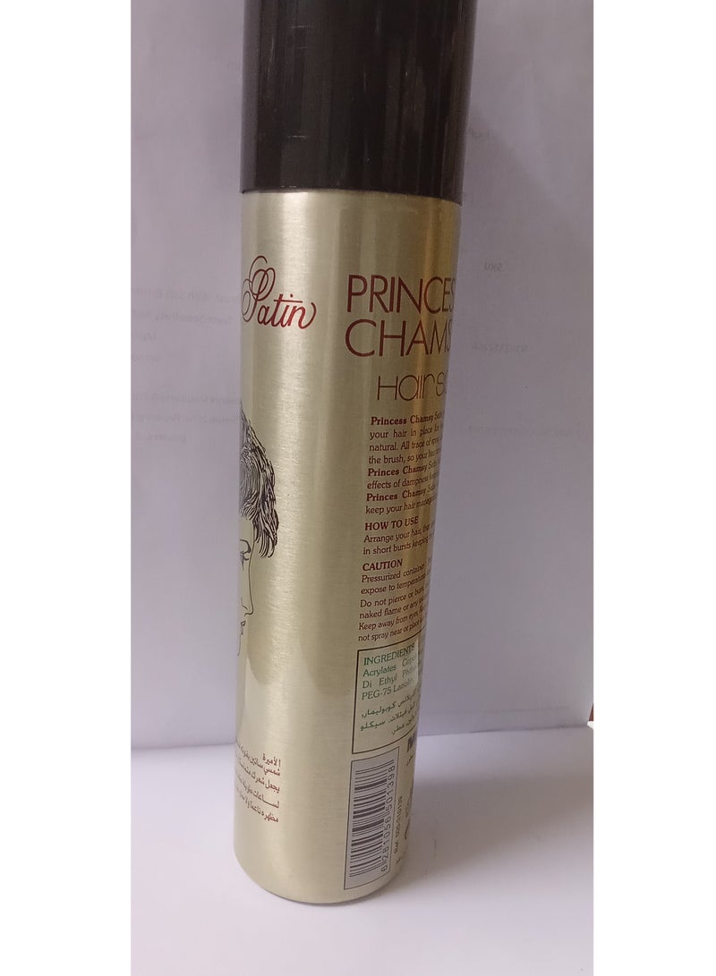 برينسس شامسي بخاخ للشعر بثبات فائق 300مل - Image 2