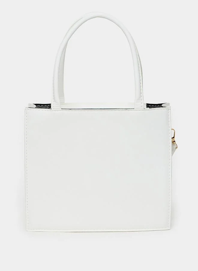 Styli Diamond Pattern Tote Bag