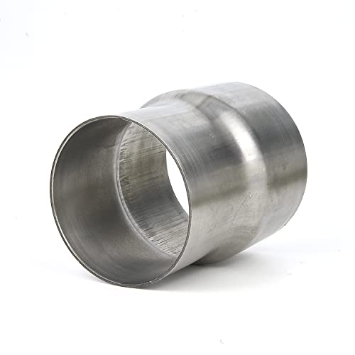 Elifecenter Universal 3 Inch Exhaust Adapter Stainless Steel Exhaust Coupler(3" ID to 3" OD), Pipe Connector Whole Length 3.6 Inch - Image 2