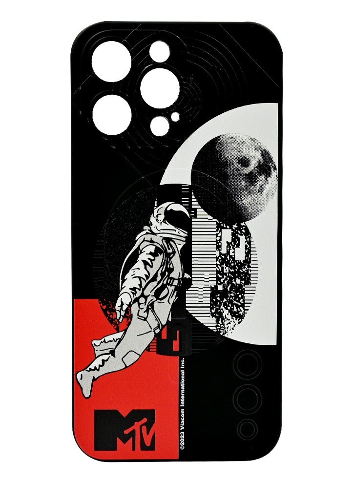 MOBILIUS SILICONE CASE WITH MICROFBI ER AND MAGSAFE FOR APPLE IPHONE 14 PRO MAX DUBAI:MTV TO THE MOON