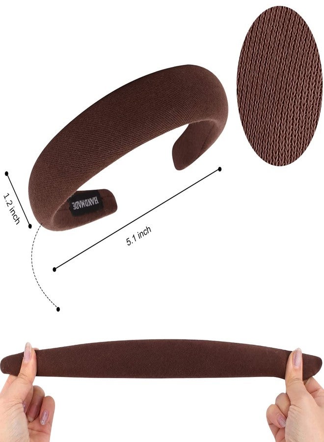 Ondder Assorted Padded Headbands for Women and Girls - Fashion Solid Color Wide Turban Hair Accessories, Diademas Para Mujer De Moda - Image 2