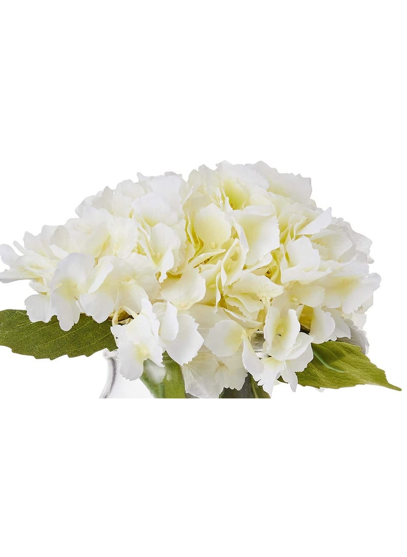 Nearly Natural Nearly Natural Blooming Hydrangea with Vase  - Image 2