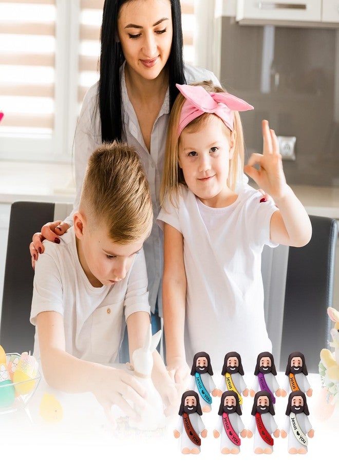 IEUHDKWL 300pcs Mini Jesus Figurines in Bulk Tiny Jesus Figures Hide and Seek Religious Party Favors Sunday School Baptism Gifts - Image 4