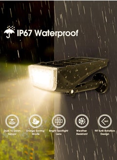 MODI Outdoor Solar Lights for Sunlight Lighting Garden Gardening Led WallLight Ip67 Waterproof  Solar Lights  - Image 1