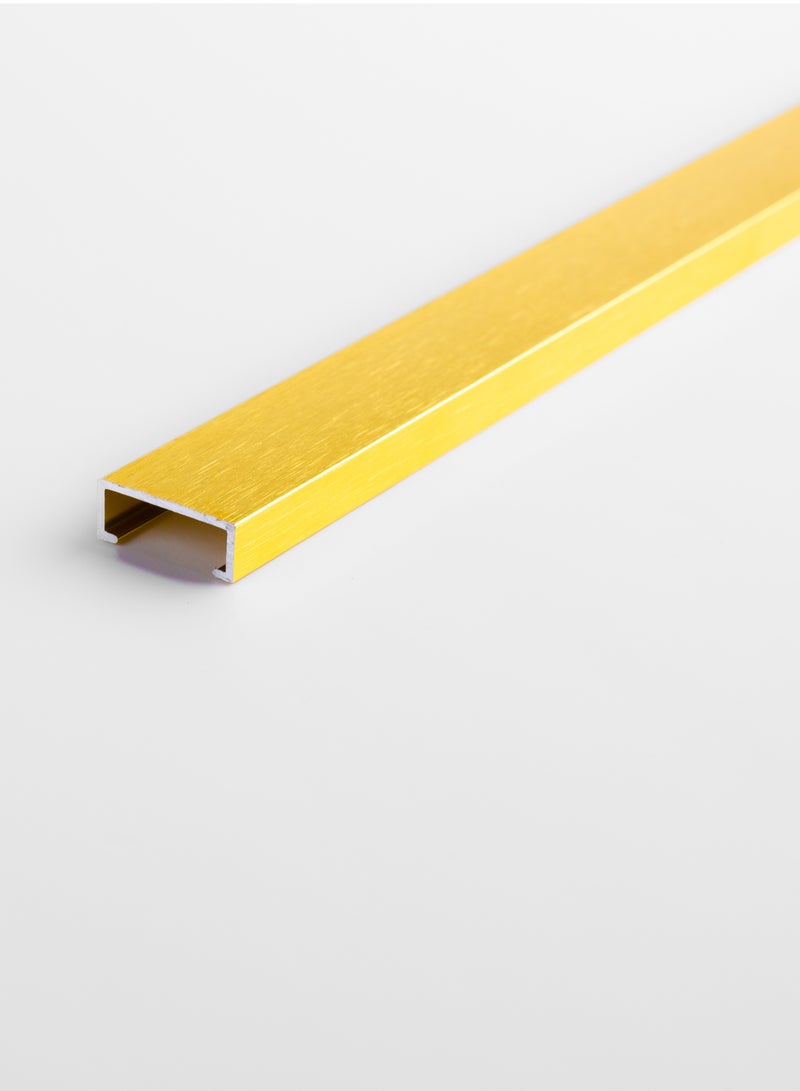 سي دي سي احزمة المونيوم مربع الطول : 2.5 متر الارتفاع : 8 ملم العرض : 20 ملم - Image 1