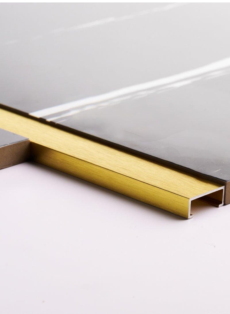 سي دي سي احزمة المونيوم مربع الطول : 2.5 متر الارتفاع : 8 ملم العرض : 20 ملم - Image 2