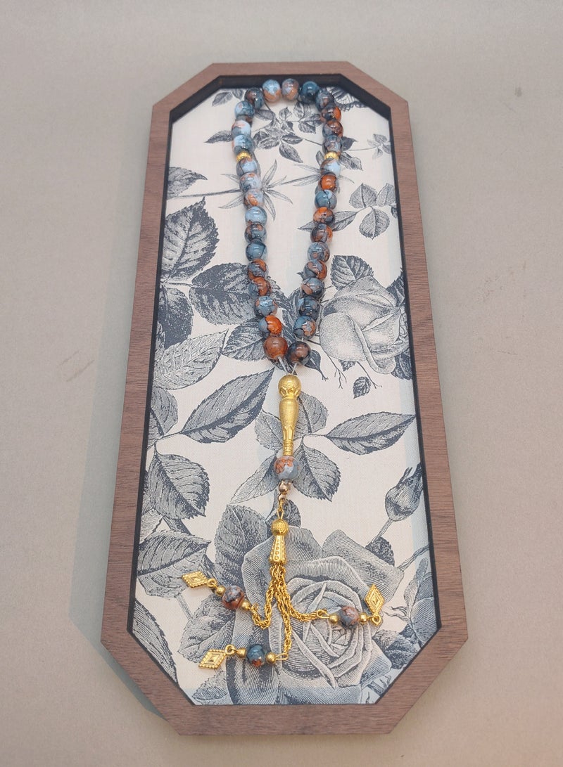 general 5 Pcs Artificial Stone Prayer Beads/Tasbih/10MM - Image 2