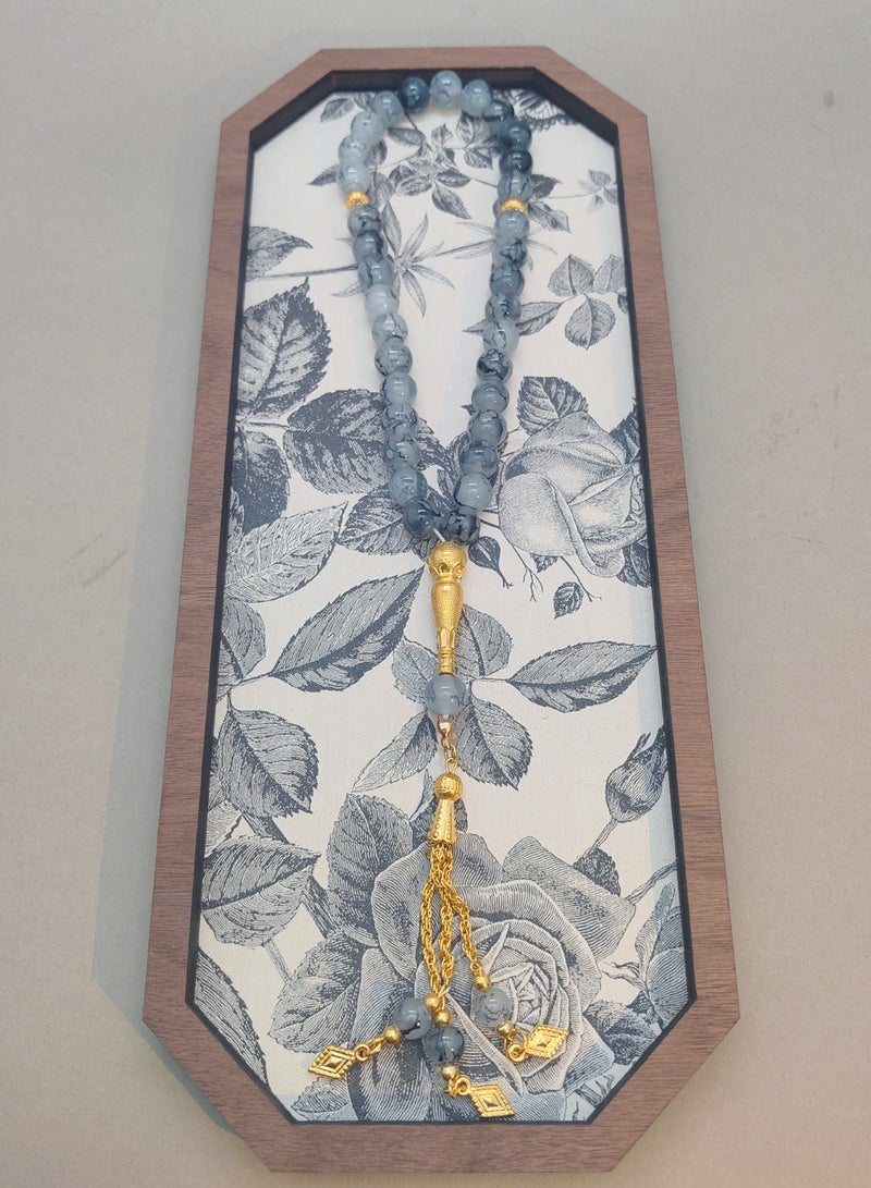 general 5 Pcs Artificial Stone Prayer Beads/Tasbih/10MM - Image 4