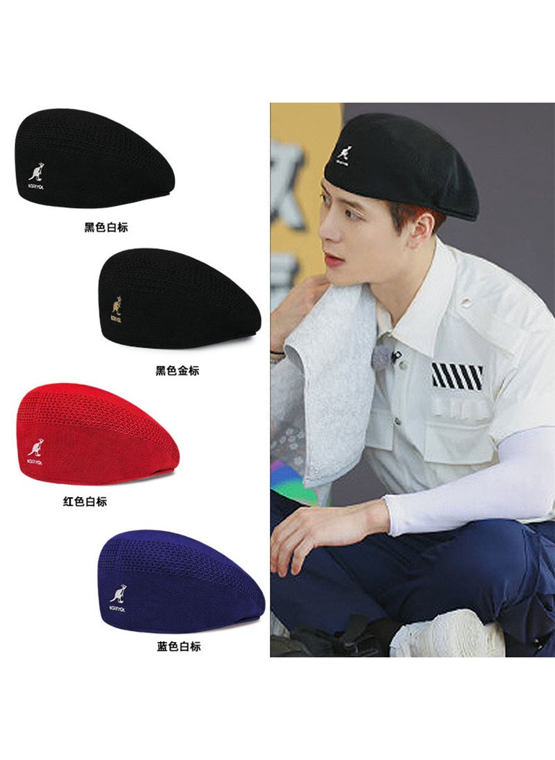Generic - Kangol Beret Summer Mesh Lightweight Vintage Cap Yellow - Image 1