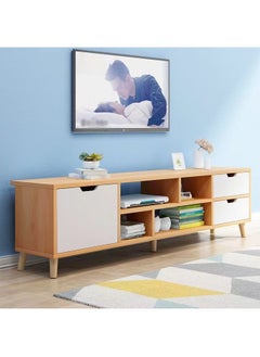 Modern Simple TV Cabinet With Large Capacity Drawers and Open Shelfs Combination Set Floor Cabinet Table for Home Living Room Furniture 120x30x38 cm - pzsku/Z46566347EECECB615FF9Z/45/_/1722530710/faf1a09e-945f-4f44-9eb6-5b06188399f9