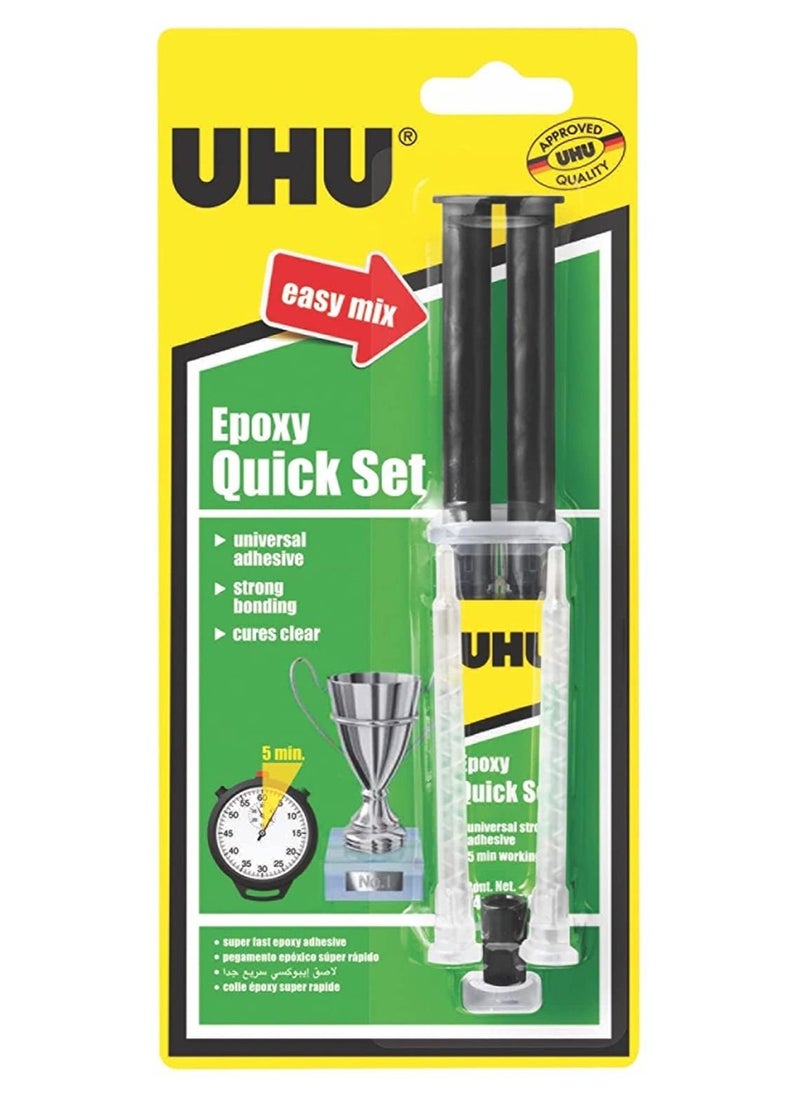 UHU Uhu Epoxy Quick Set Universal Glue  - Image 1