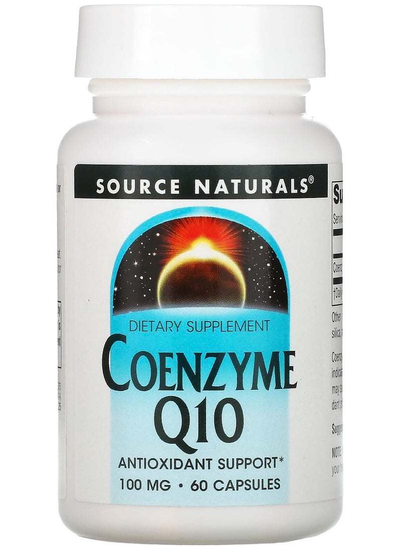 Coenzyme Q10, 100 mg, 60 Capsules