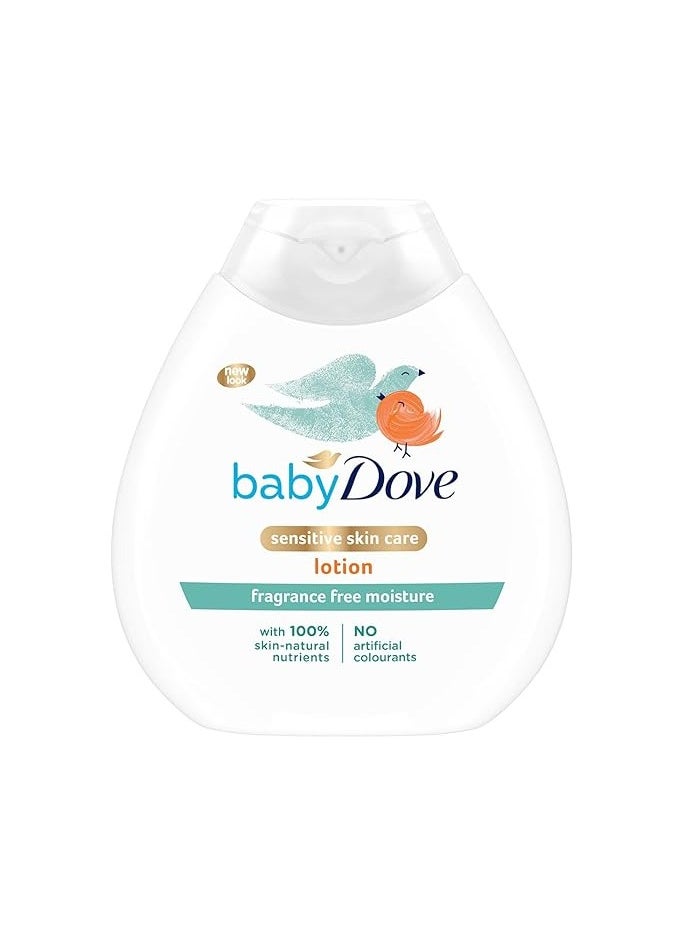 Dove - Baby Dove Sensitive Moisture Fragrance Free Lotion, 200 ml - Image 1