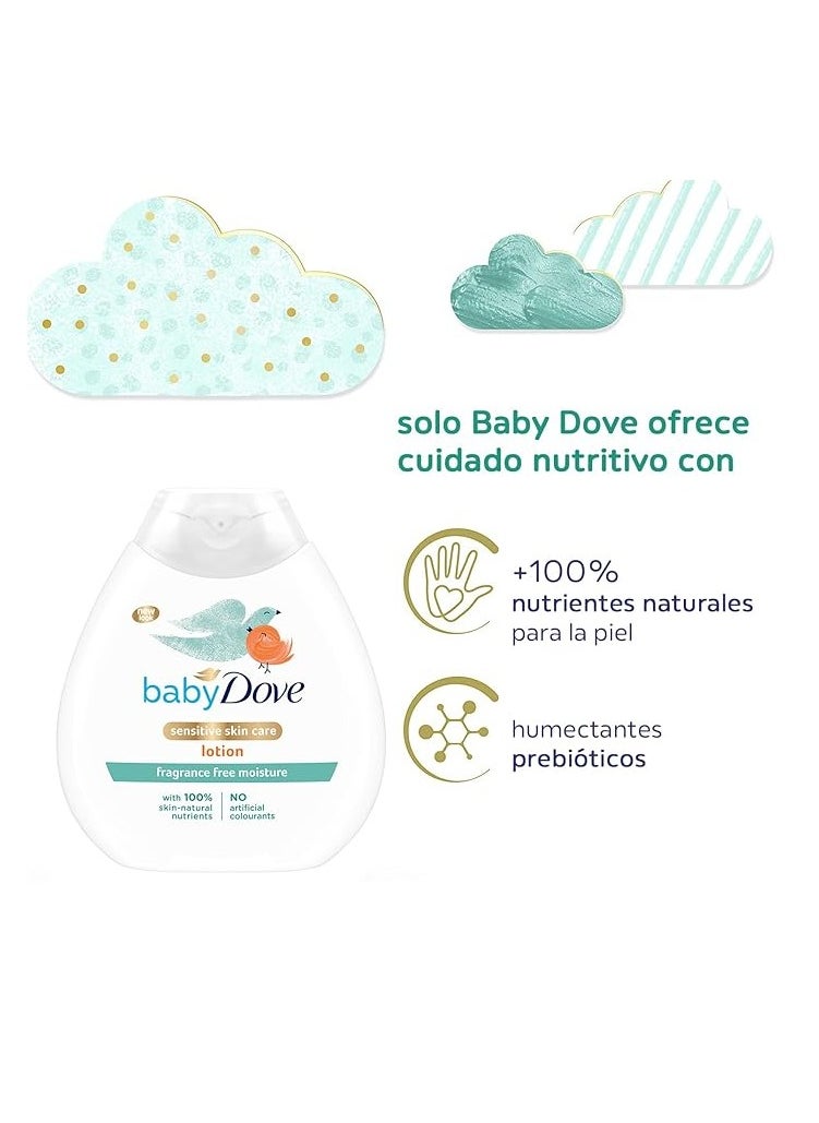 Dove - Baby Dove Sensitive Moisture Fragrance Free Lotion, 200 ml - Image 1