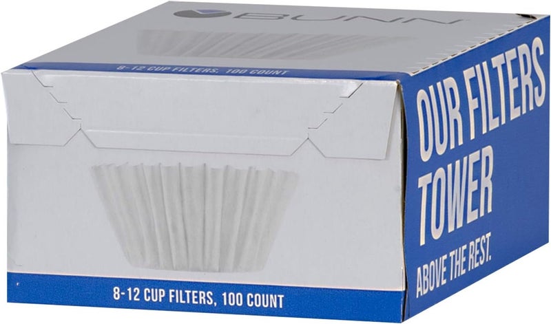 Bunn 8-12 Cup Coffee Filters, 6 each, 100ct - Image 5