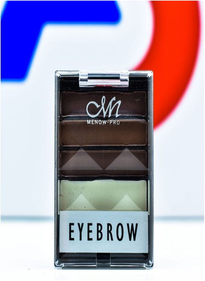 Me Now - Pro Eyebrow Powder Makeup Kit Long Lasting With Brush  -02 - Image 1