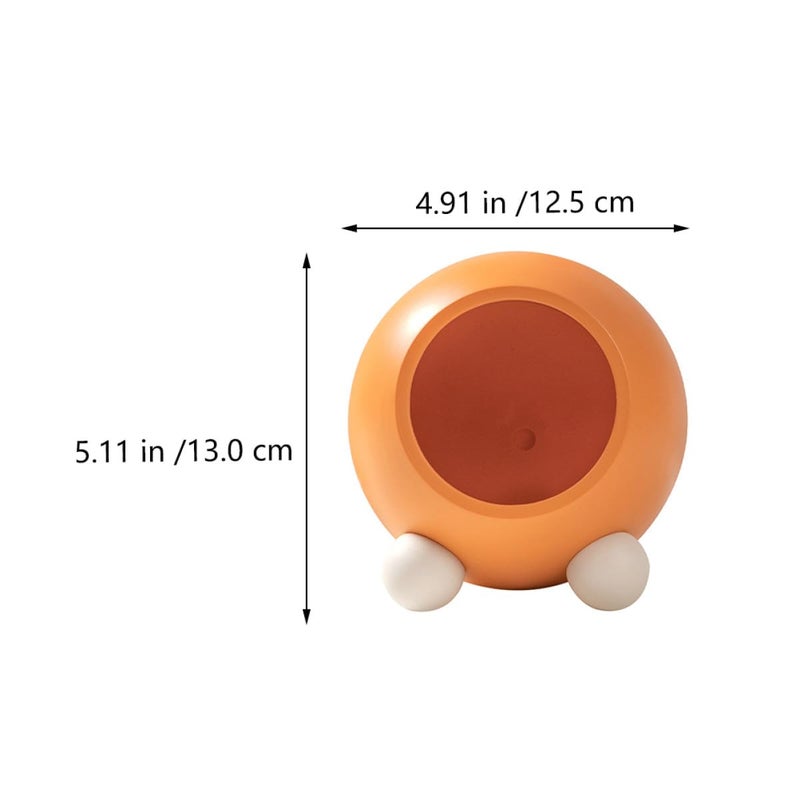 Orange Small Pet Sleeping House Warm Shelter for Hamster Chinchilla Cozy Hideout Nest - Image 3