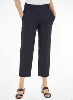 TOMMY HILFIGER Women's Slim Straight Chinos -  Stretch organic cotton blend, Blue  - Image 4