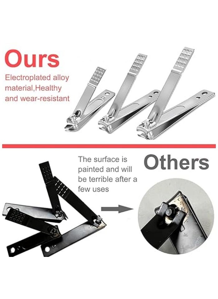 Generic Nail Clippers set for Men and Womens Gift Manicure Set 19 Pieces Stainless Steel Manicure Kit,Nail Care Tools with Luxurious Travel Case  - Image 5