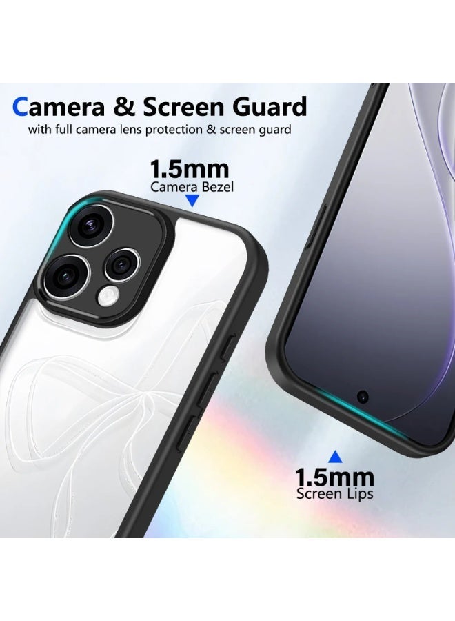 تي ام جراب TM شفاف لـ  OPPO Reno 15 مضاد للصدمات بحماية الكاميرا وتصميم خفيف وأنيق - Image 3