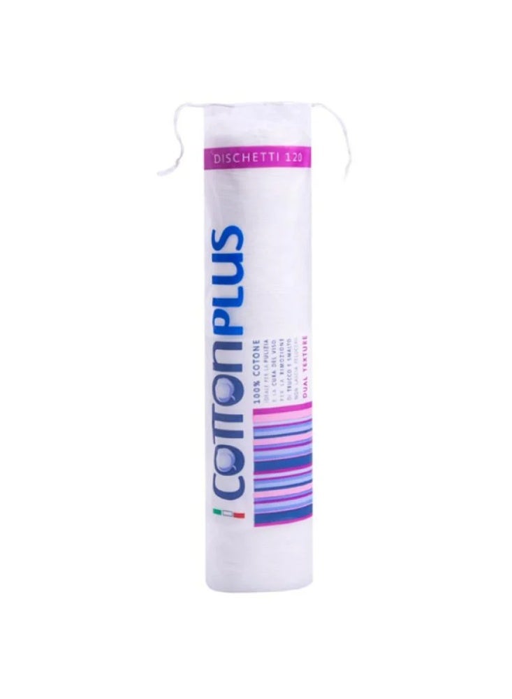 Round Facial Cotton Pads - 120 Pads