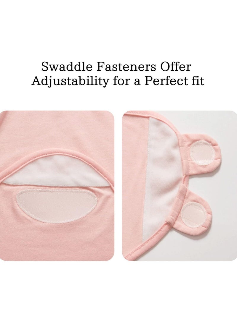 Baby Swaddling Blanket, Newborn Swaddling Blanket, 0-3 Months Old, Adjustable Swaddling Sleeping Bag