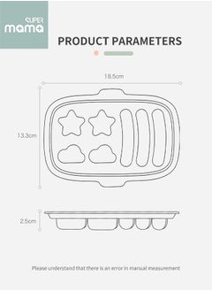 Silicone Food Molds, Baby Food Freezer Molds  for Homemade Foods, Non-Stick Food Grade Silicone Molds for Chocolate, Candy, Jelly - pzsku/Z465725DB302BA0677C1AZ/45/_/1721467553/4d1f98de-874a-4c35-8965-8c7b0bd3a25b