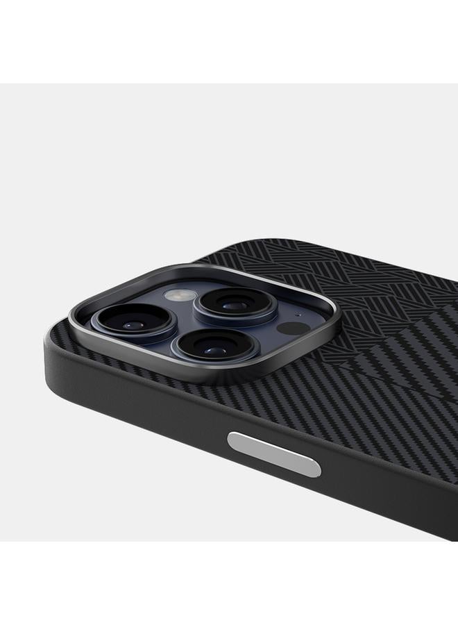 S-TOP Case For iPhone 13 Pro ABEEL 6D Micro Relief MagSafe Magnetic Phone Case - Image 5