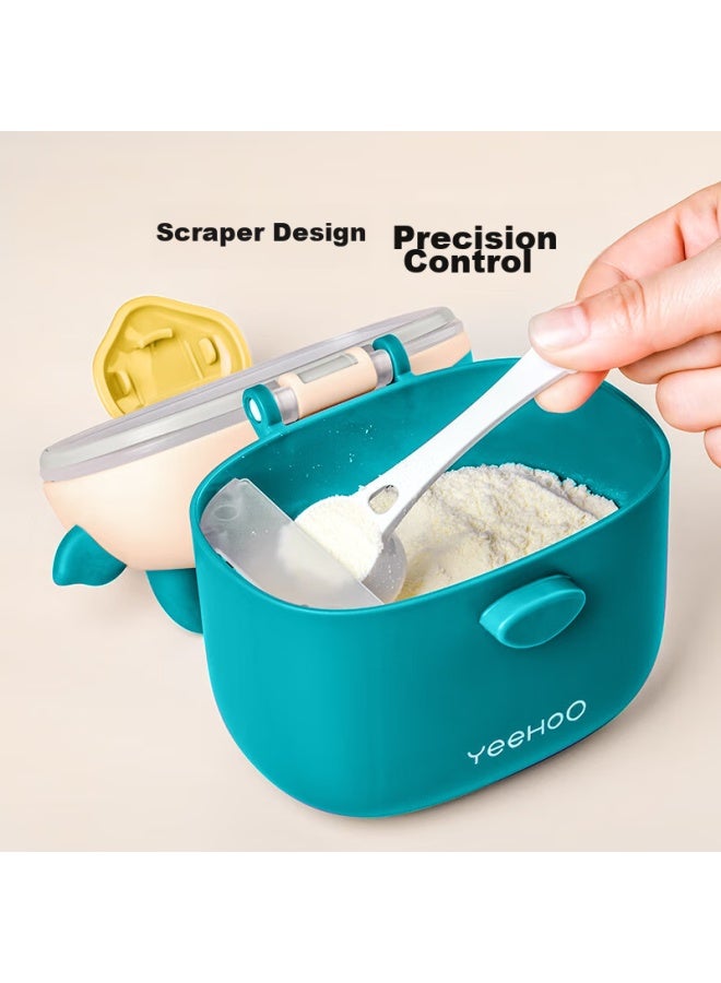 YEEHOO Yeehoo Portable Outdoor Baby Formula Container, Sealed Moisture-proof Box, Storage Jar, Complementary Food Rice Powder Container - Image 3
