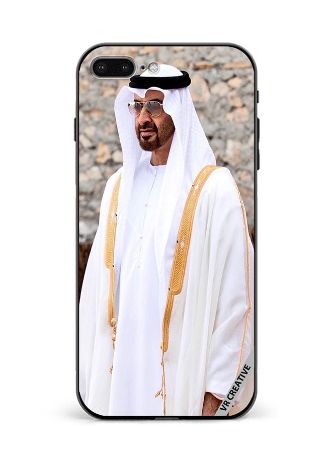 VR CREATIVE Protective Case Cover For Apple iPhone 7 Plus/8 Plus Sheikh Mohamed Bin Zayed Al Nahyan Design Multicolour - Image 1
