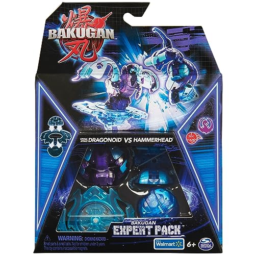 Bakugan 30 Third Generation 2023 Expert Pack Special Attack Dragonoid vs Hammerhead - Image 1