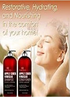 Botanic Hearth Apple Cider Vinegar Shampoo And Conditioner Set Helps Dry Itchy Scalp Dandruff Frizz And Hair Loss Color Safe Sulfate Free Shampoo All Hair Types Men And Women 16 Fl Oz Each  - Image 4