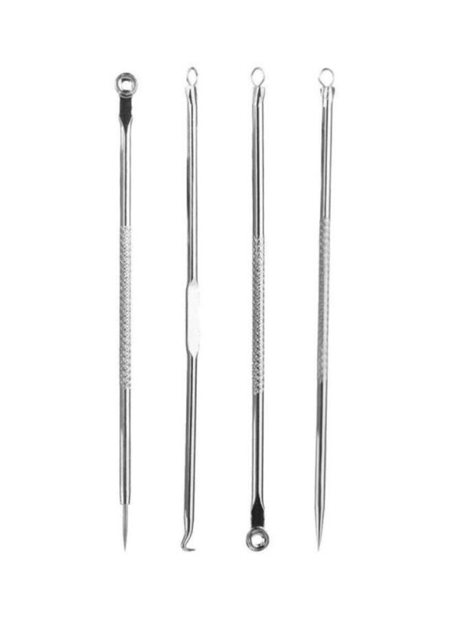 docooler 4-Piece Blackhead Remover Tool Set With Case Multi-Color - Image 3