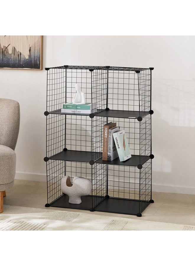 Home Box Novel 6-Compartment Wire Storage Cube 107 X 107 X 39 Cm  - Image 1