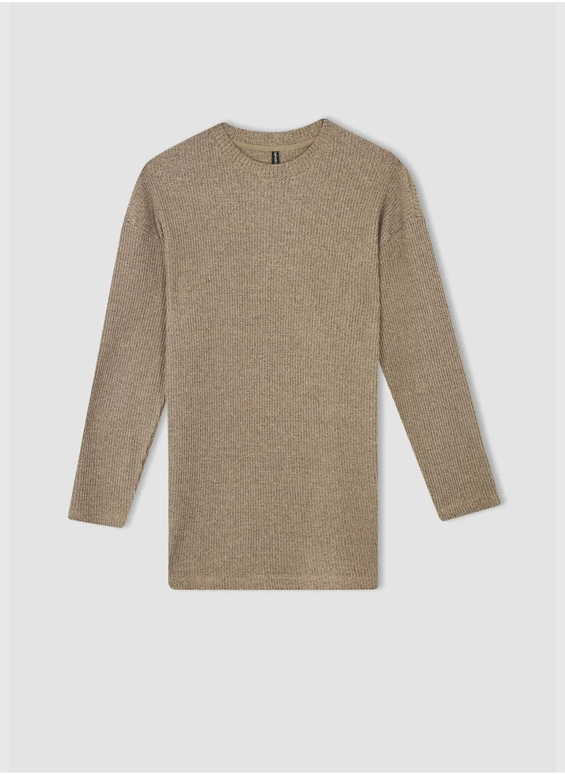 DeFacto Regular Fit Long Sleeve Tunic