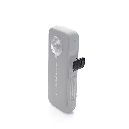 XBERSTAR Replacement Battery Cover Side Door USB-C Port for Insta360 One X2 Camera Parts (USB charging port side cover) - Image 3