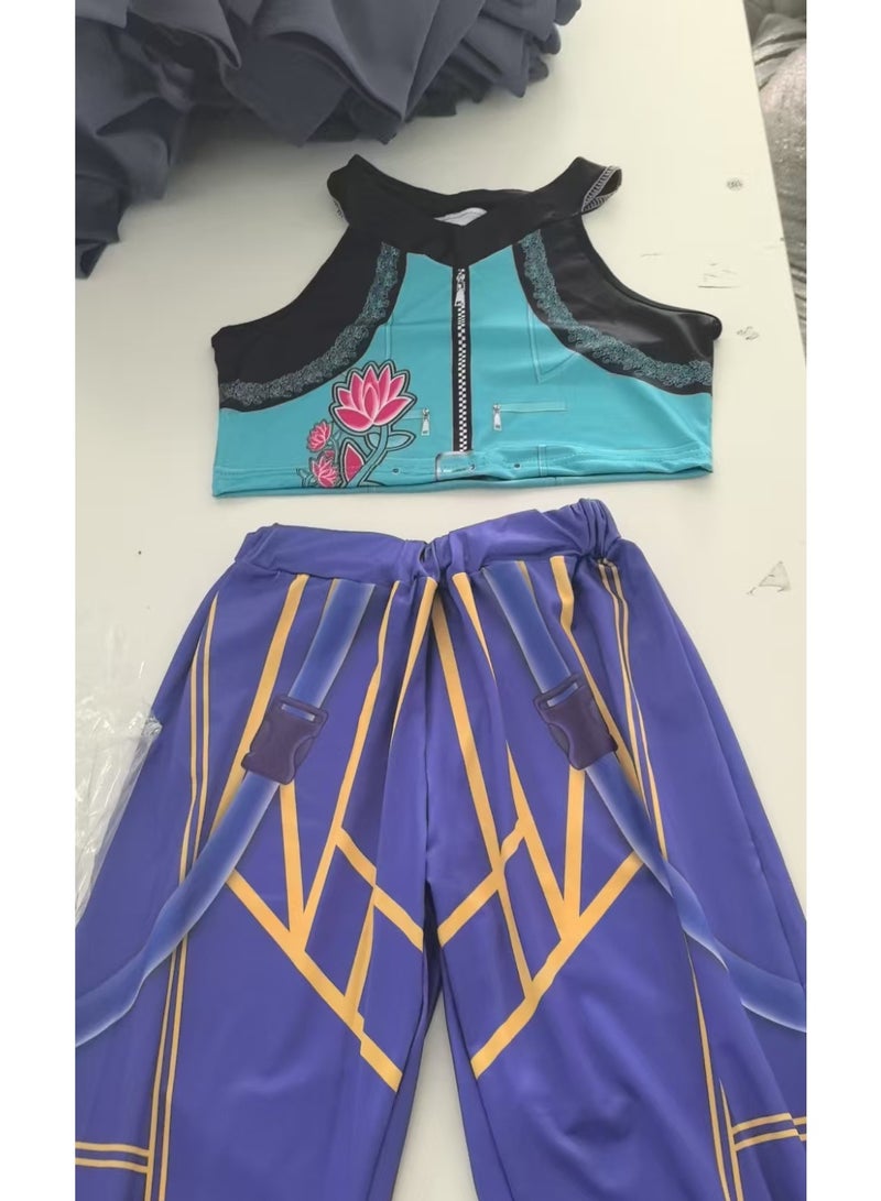 general K-POP Demon Huntress Singer Costume Halloween Girl Rumi Costume Mira Costume Zoey costume - Image 2