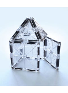 MAGNA-TILES Ice 16-piece Set, Original 3d Magnetic Building Tiles, For Kids Ages 3+  - Image 4