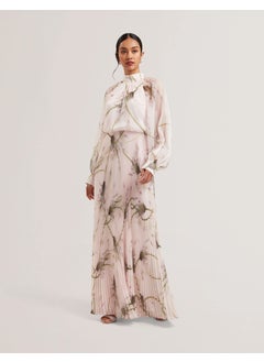 Ted Baker Printed Scarf Detail Dress  - Image 1