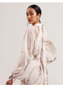 Ted Baker Printed Scarf Detail Dress  - Image 3