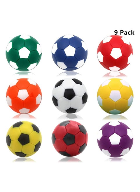Foosball Table Balls Set, Foosball Replacement Balls Tabletop Game Accessories Table Soccer Supplies Miniature Soccer Balls Game Room Add-ons Bar Game Essentials  for Foosball Tabletop Game