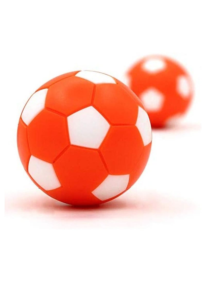 null - Foosball Table Balls Set, Foosball Replacement Balls Tabletop Game Accessories Table Soccer Supplies Miniature Soccer Balls Game Room Add-ons Bar Game Essentials  for Foosball Tabletop Game - Image 1