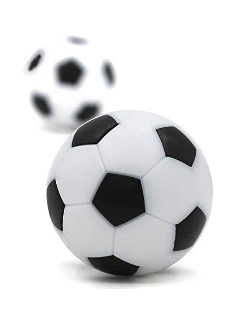 null - Foosball Table Balls Set, Foosball Replacement Balls Tabletop Game Accessories Table Soccer Supplies Miniature Soccer Balls Game Room Add-ons Bar Game Essentials  for Foosball Tabletop Game - Image 1