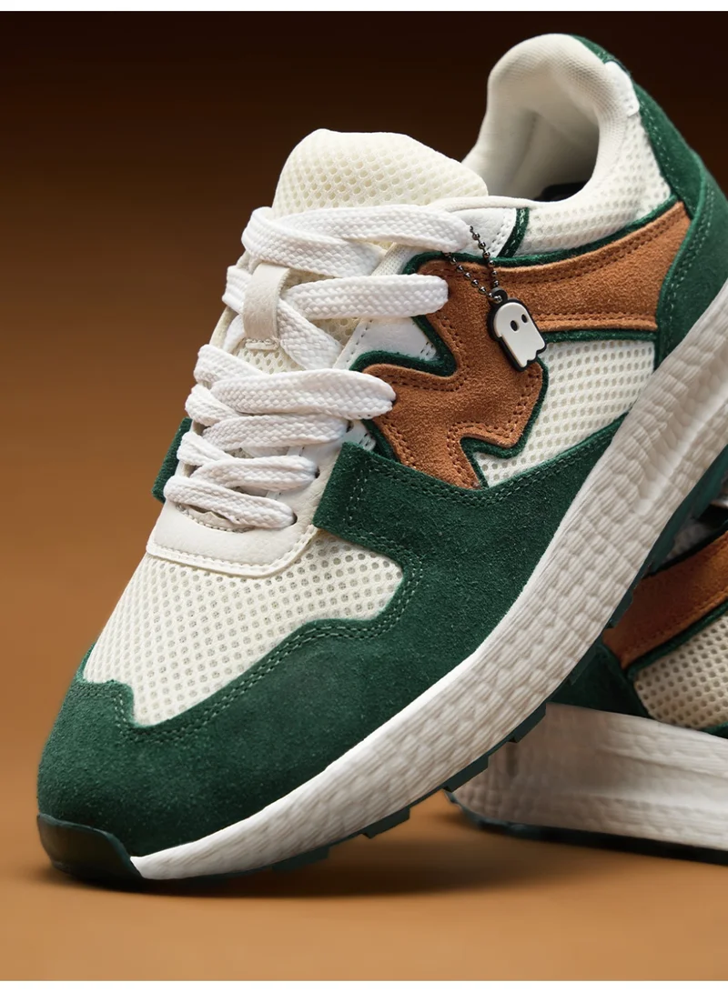 The Souled Store multicolour The Souled Store Men Souled Cedar Rush Colorblock Low Top Sneakers for Men | Best Price UAE