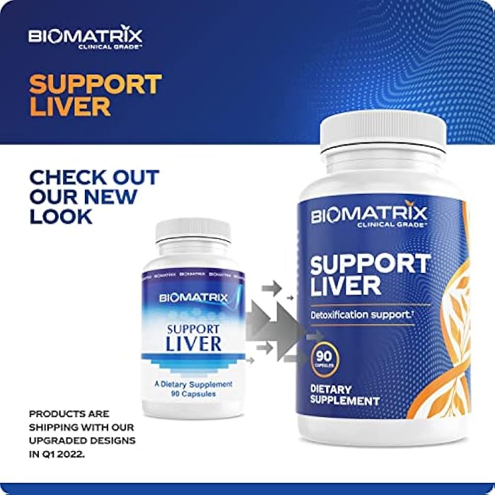 BioMatrix Liver Cleanse Detox & Repair, Artichoke Extract Liver Health Formula, Liver Supplement with Milk Thistle, Taurine, Methionine | 1+ Month Supply for Men and Women - Image 3