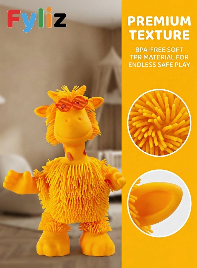 Fyliz Swinging Giraffe Toy - Kids Sensory Squeeze Toy, Perfect Children's Gift for Toddlers u0026 Kids, Interactive Fidget Toy - Image 2