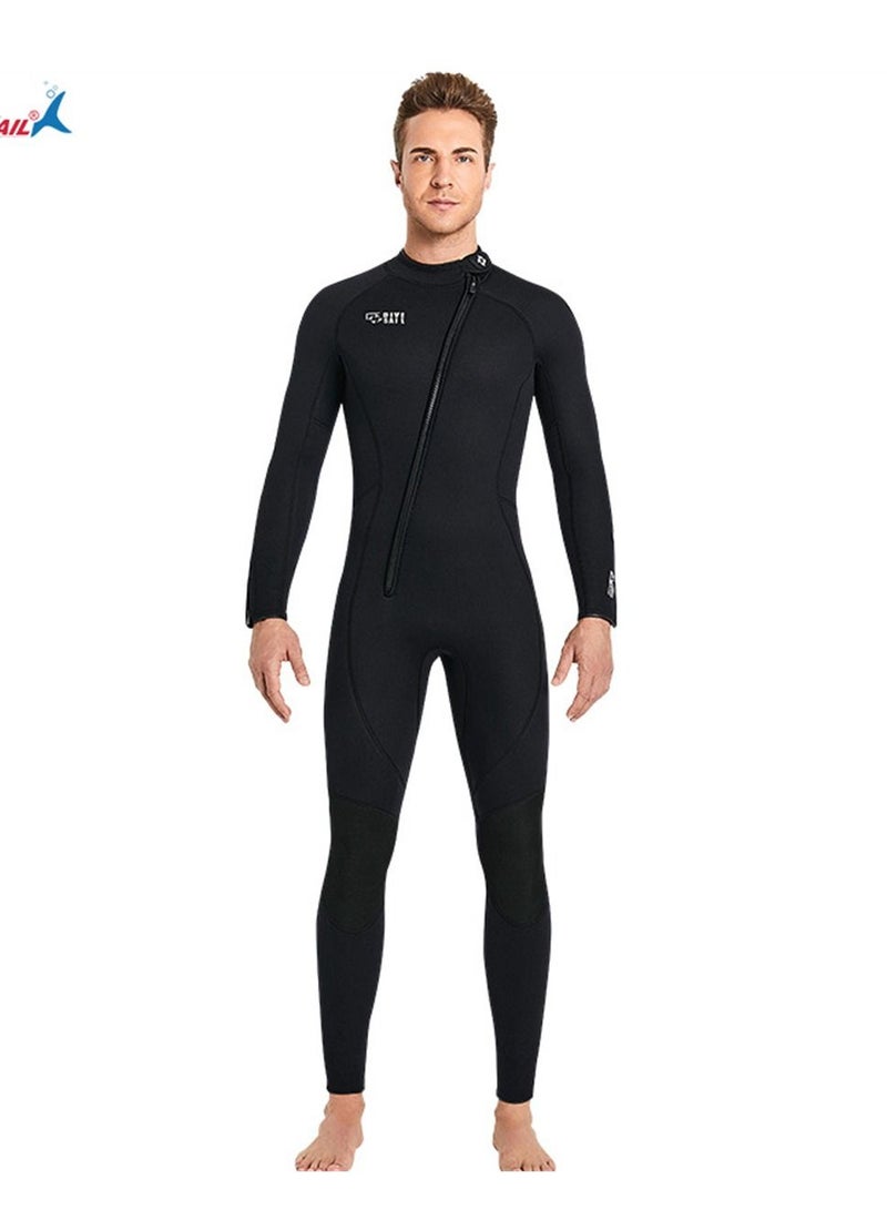 DIVE & SAIL Warm Super Elastic Wear-resistant Wet Suit Cold Proof Wetsuit Winter Swimming Suit - Image 1