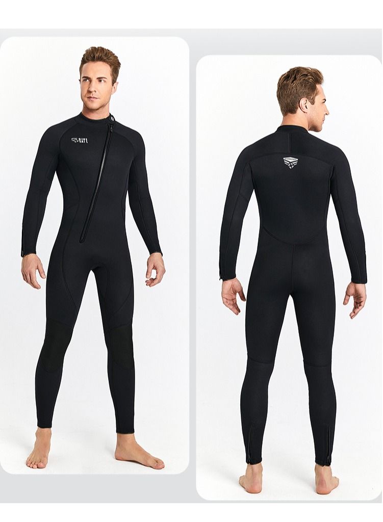 DIVE & SAIL Warm Super Elastic Wear-resistant Wet Suit Cold Proof Wetsuit Winter Swimming Suit - Image 2