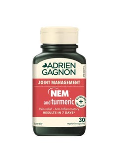 ADRIEN GAGNON NEM AND TURMERIC 30 TABS