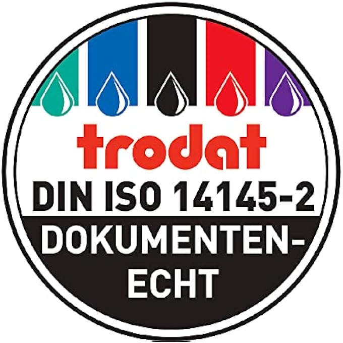 Trodat REPLACEMENT INK PADS 6/4921 - BLUE INK - FOR THE PRINTY 4921, PACK OF 2 - Image 3